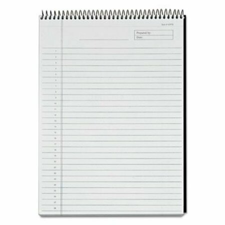 TOPS PRODUCTS TOPS, DOCKET DIAMOND TOP-WIRE PLANNING PAD, WIDE/LEGAL RULE, BLACK, 8.5 X 11.75, 60 SHEETS 63978